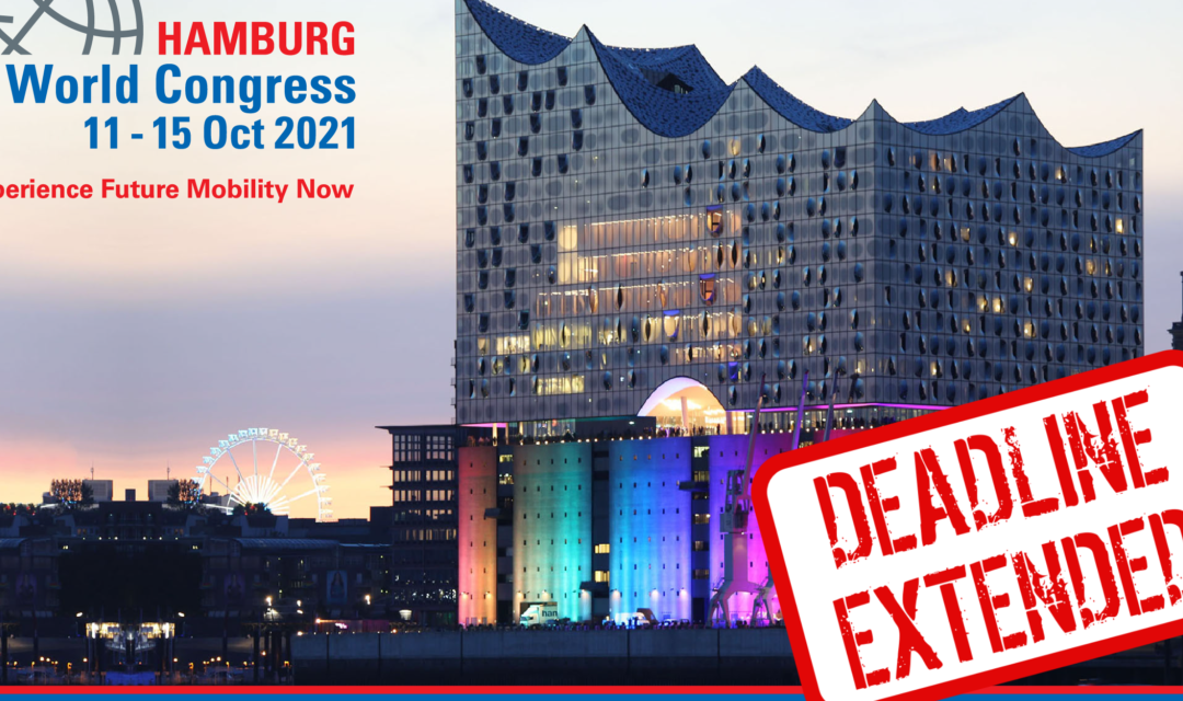 ITS World Congress 2021: Deadline for Call for Contributions extended